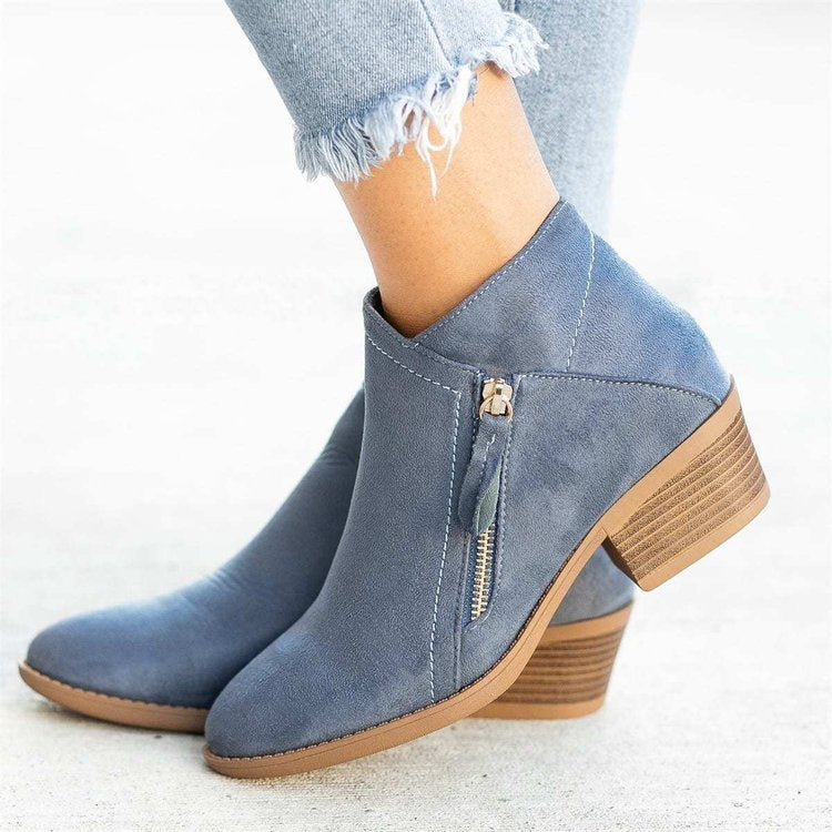Bottines à Talon Moyen Chic Femme