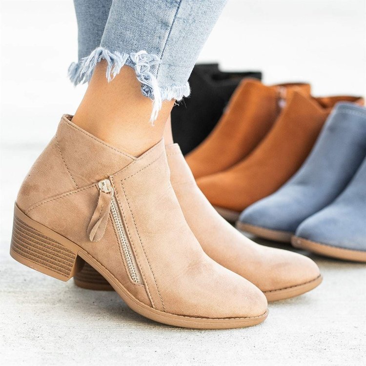Bottines à Talon Moyen Chic Femme