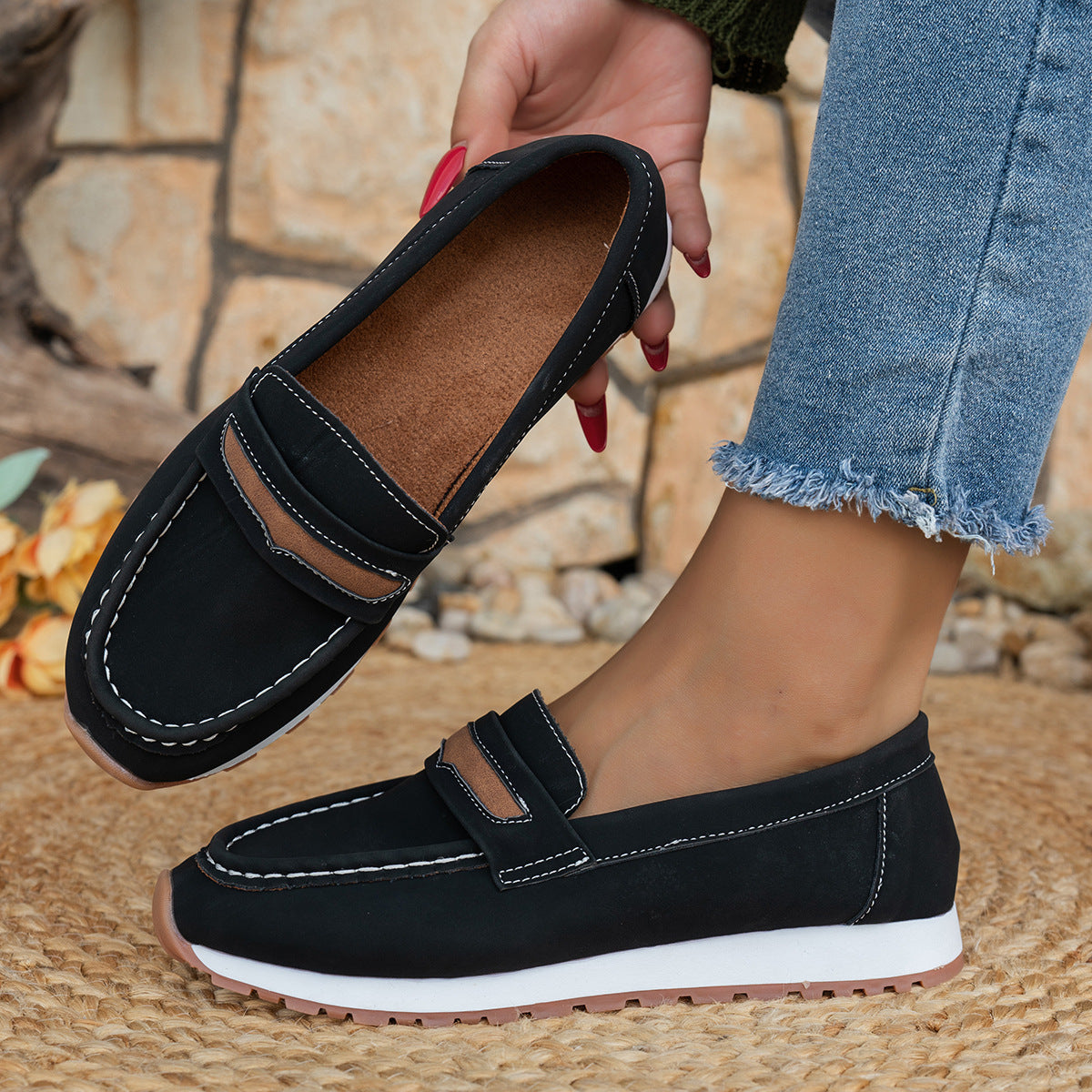 Baskets Plateforme Femme Chic