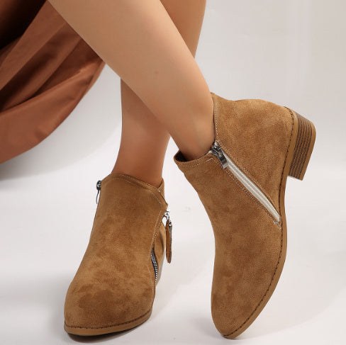 Bottines à Talon Moyen Chic Femme