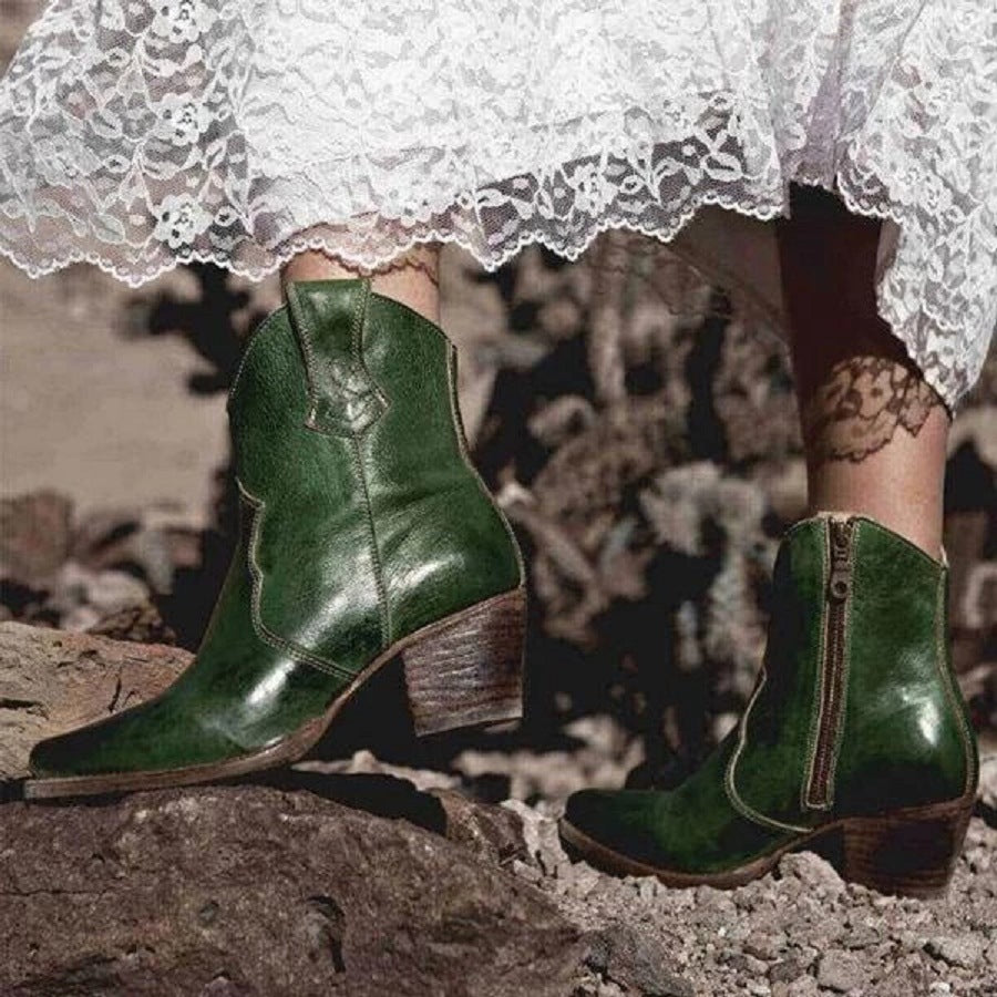 Bottines Pointues Chic Parisiennes