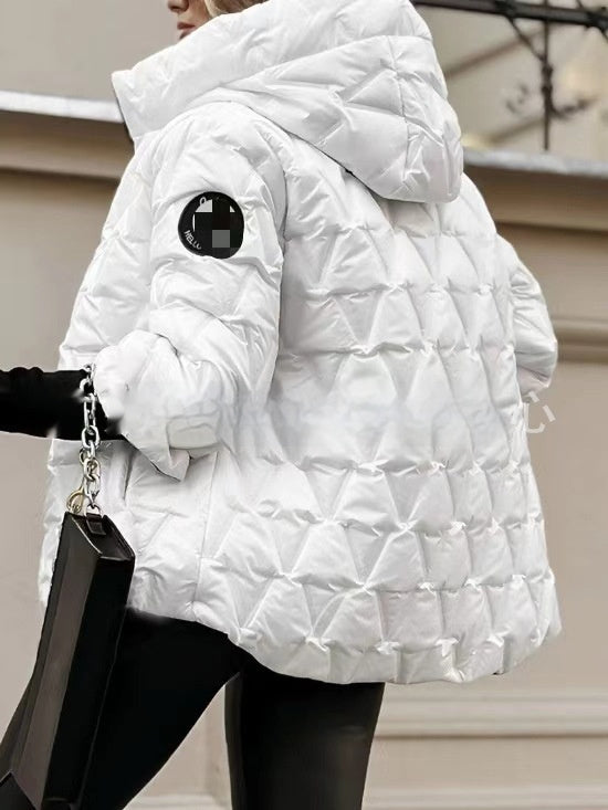 Veste Patchwork à Capuche