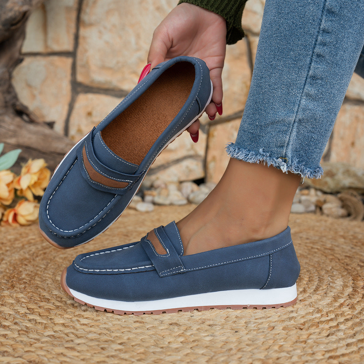 Baskets Plateforme Femme Chic