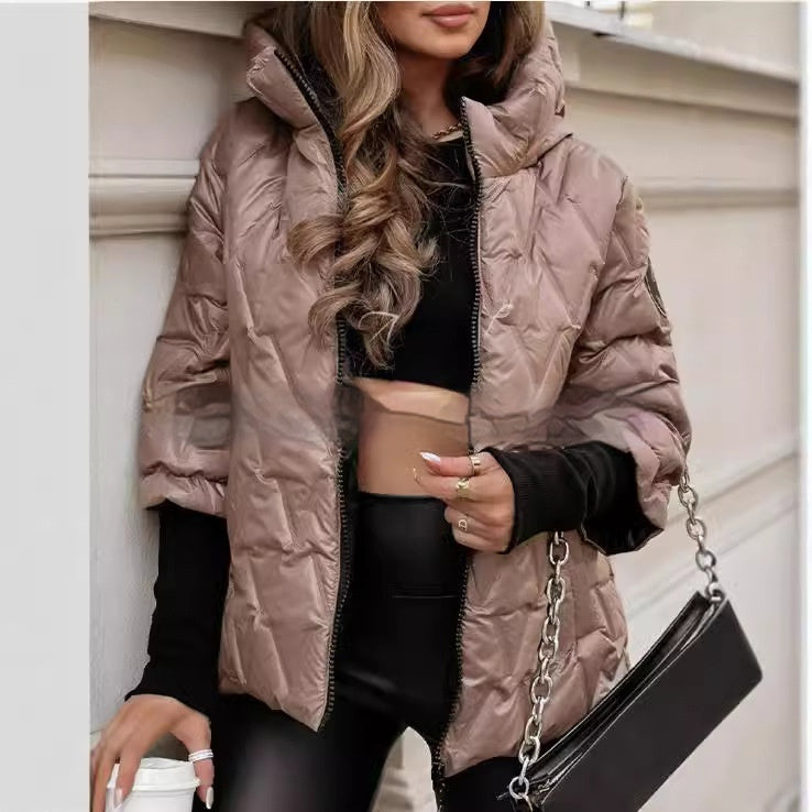 Veste Patchwork à Capuche