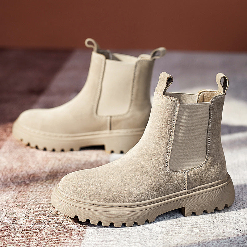 Bottines Martin Suédées