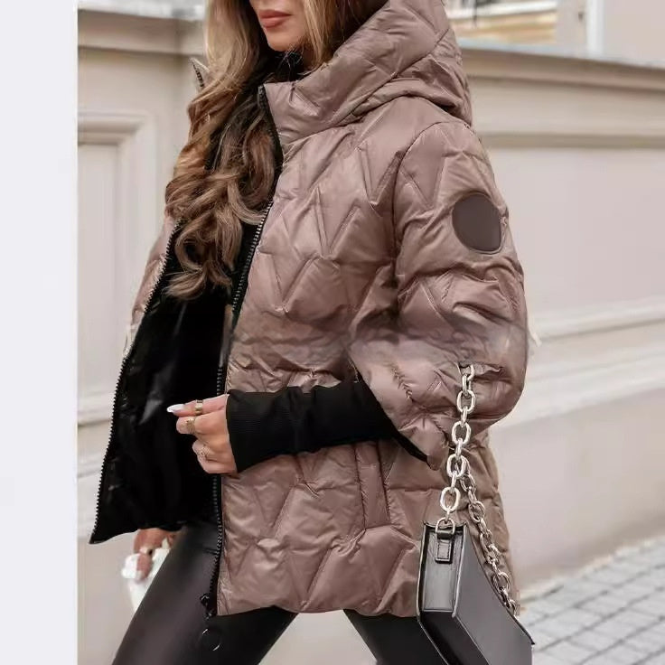 Veste Patchwork à Capuche