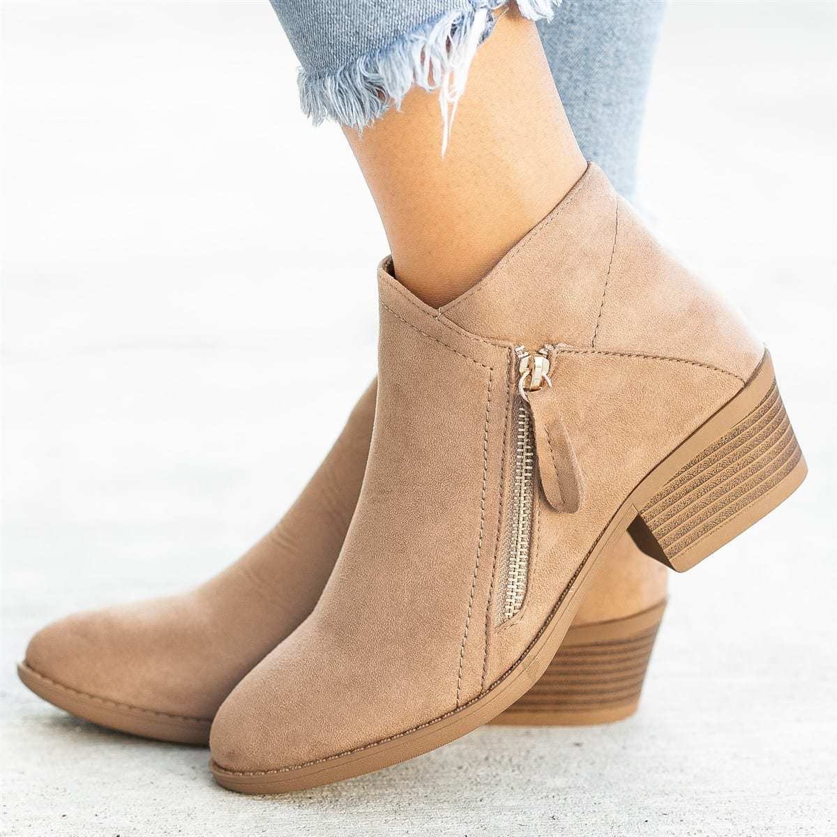 Bottines à Talon Moyen Chic Femme