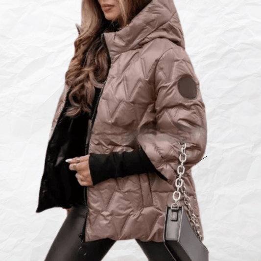 Veste Patchwork à Capuche