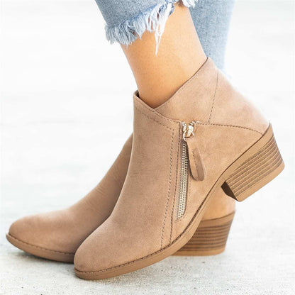 Bottines à Talon Moyen Chic Femme
