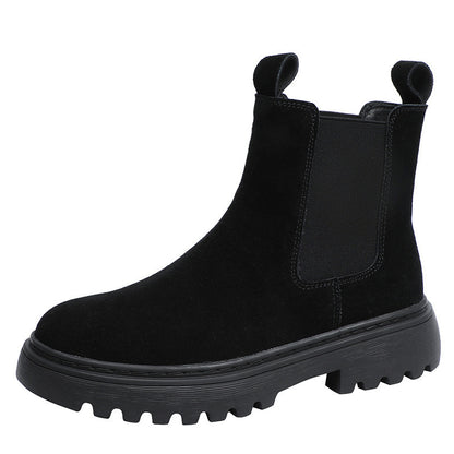 Bottines Martin Suédées